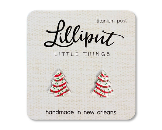 Christmas Treat Earrings - LIMITED // Christmas Snack Cake - The Envy Co