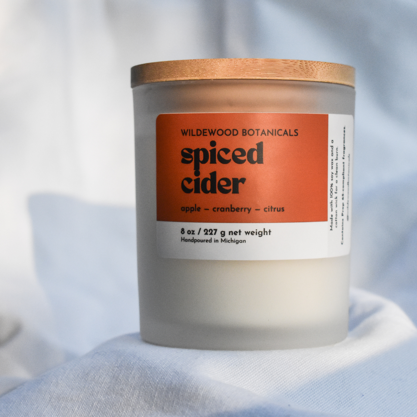 Mini Spiced Cider Candle 3oz