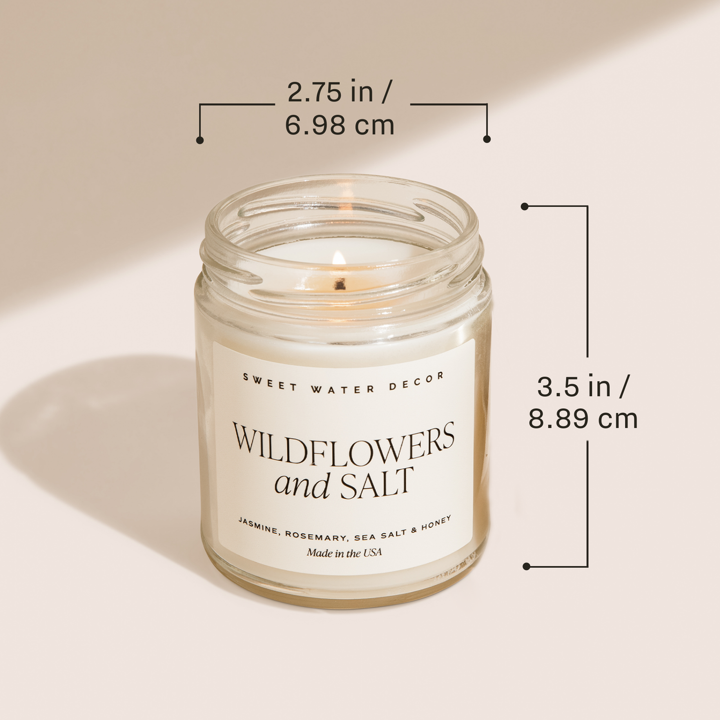 Vanilla Buttercream 9 oz Soy Candle - Vegan & Cruelty Free