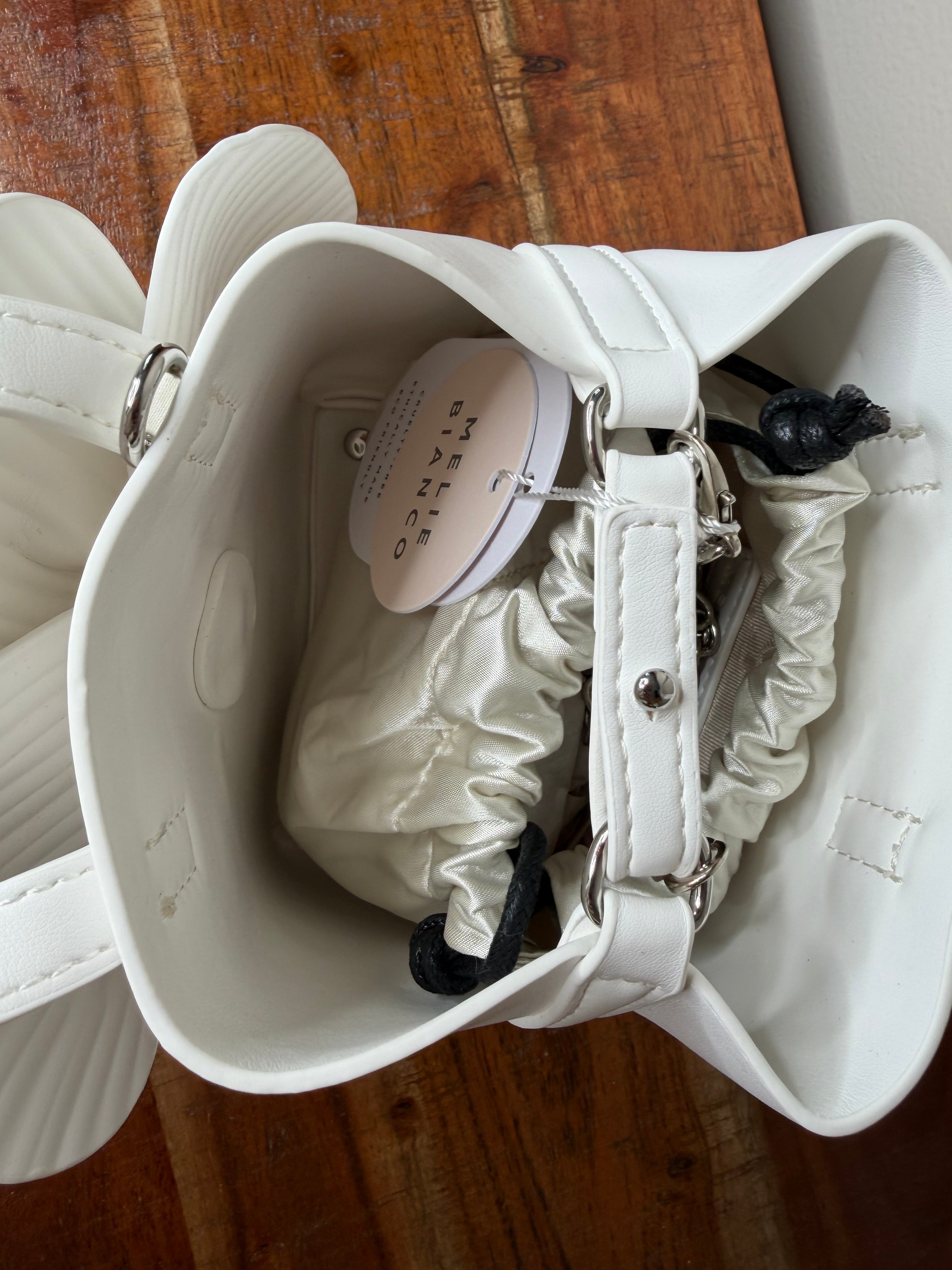 Monroe Flower Bag - Recycled Vegan Leather - The Envy Co