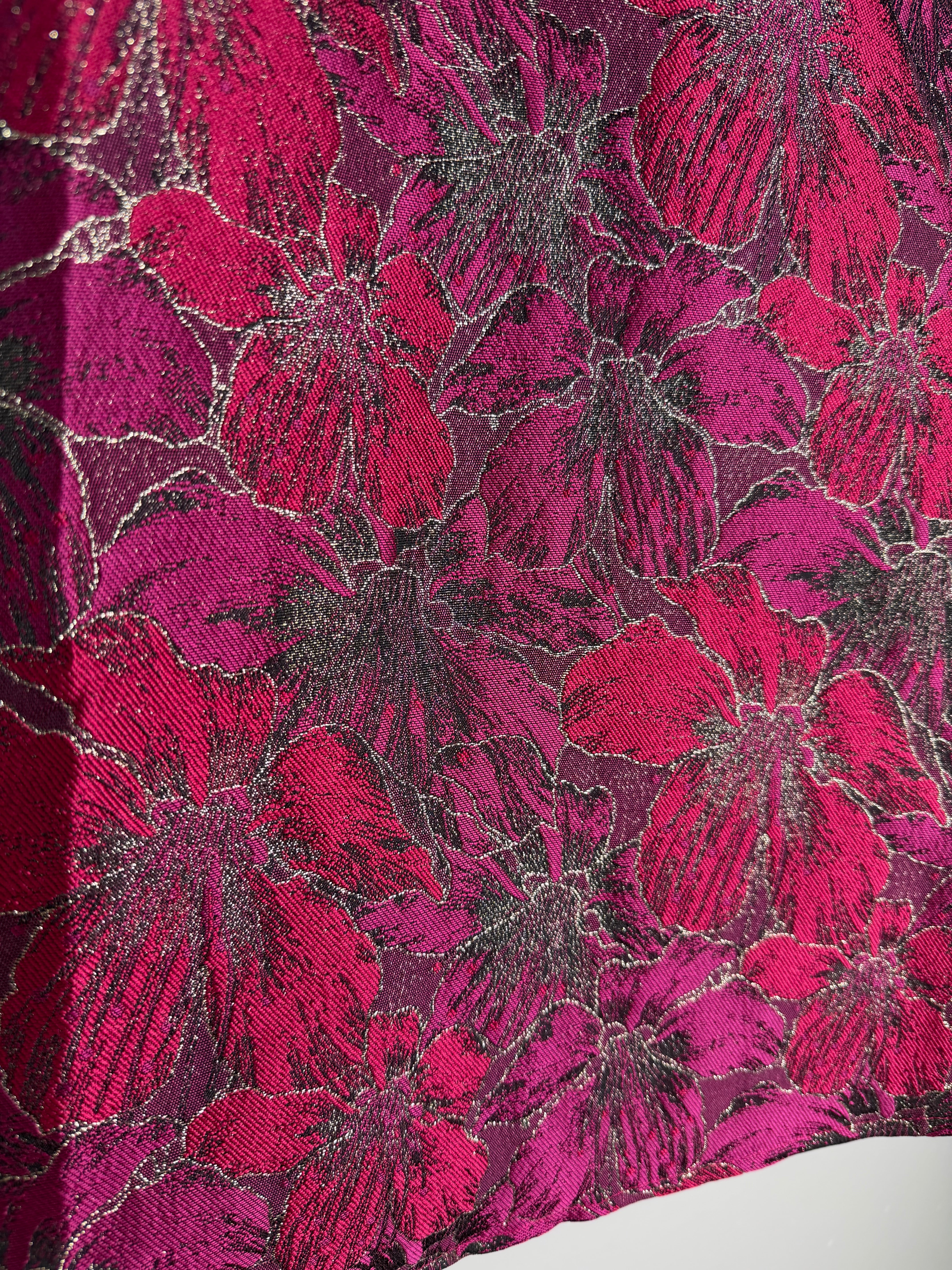 Crimson Bloom Dress - The Envy Co