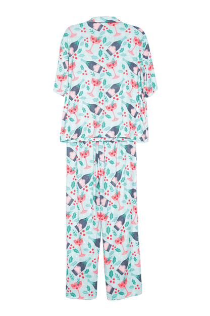 Pop The Bubbly Festive PJ Set