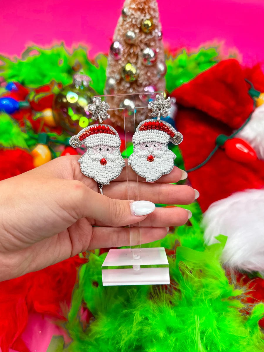 Santa Drop Earrings