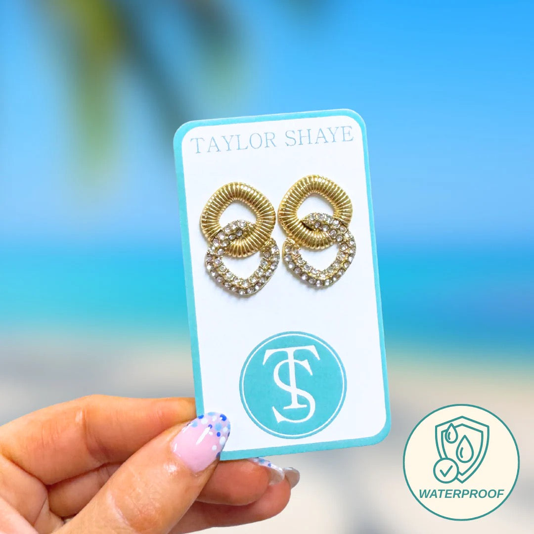 Millie Stud Earrings - Waterproof - The Envy Co