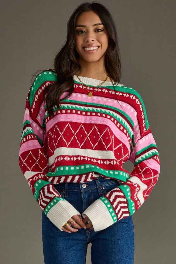 Pink Noël Sweater