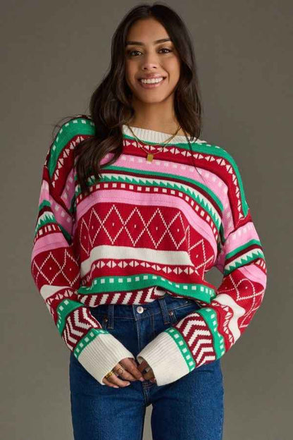 Pink Noël Sweater