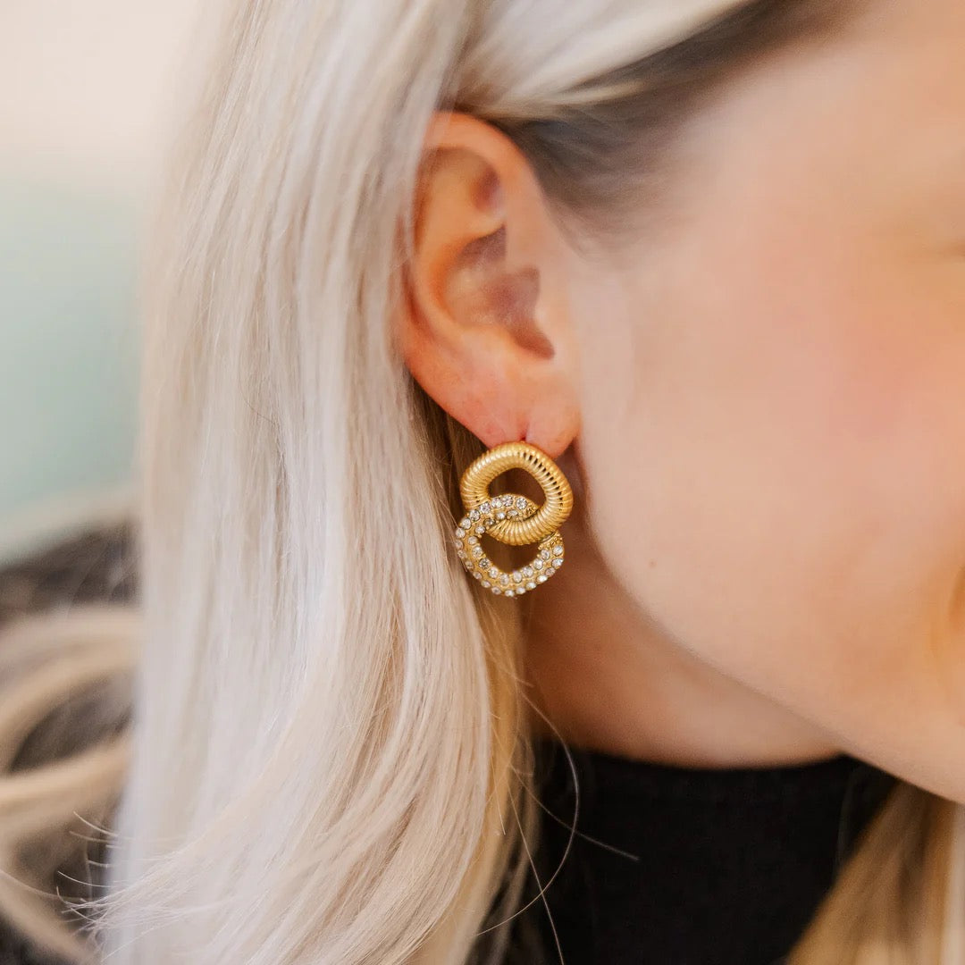 Millie Stud Earrings - Waterproof - The Envy Co