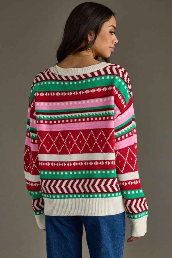 Pink Noël Sweater