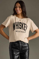 Whiskey Weather Tee