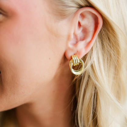 Becky Mini Hoop - Cubic Zirconia Earrings