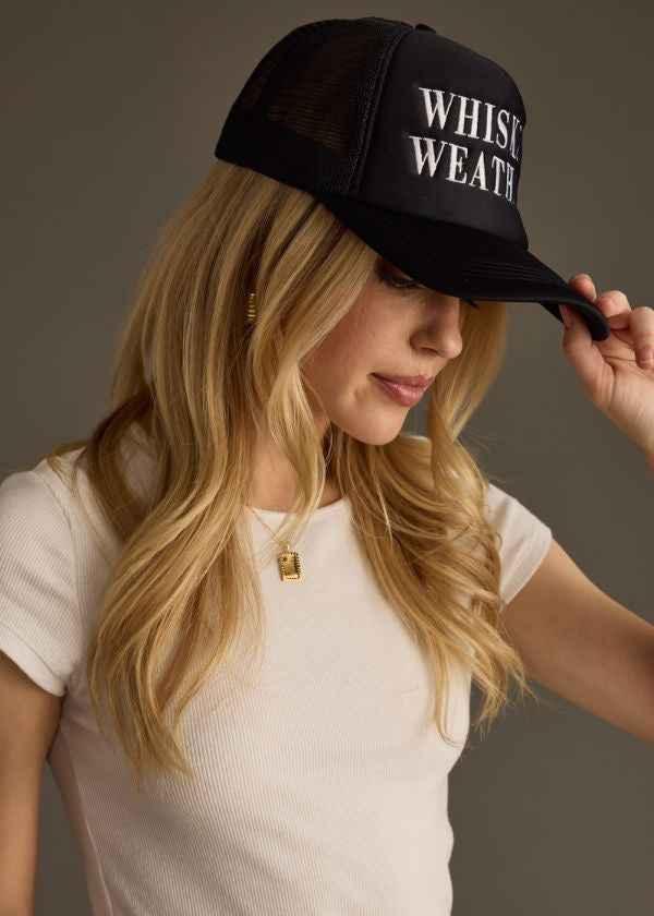 Whiskey Weather Hat - Brewery Ohio - Whiskey apparel - Men's Hat - Woman's Hat - Micro Brewery - Woman's Clothing Boutique - The Envy Co, Painesville OH