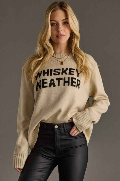 Whiskey Weather Knit Sweater