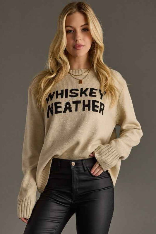 Whiskey Weather Knit Sweater