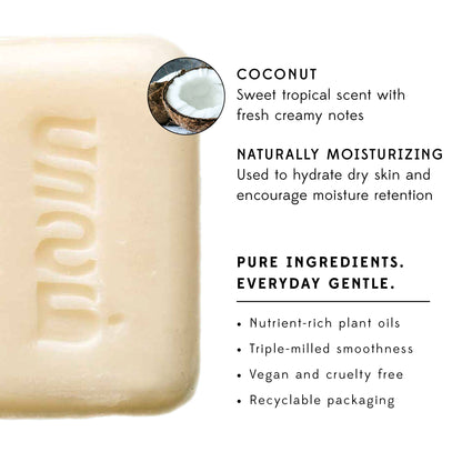 Coconut Soap - Vegan & Cruelty Free