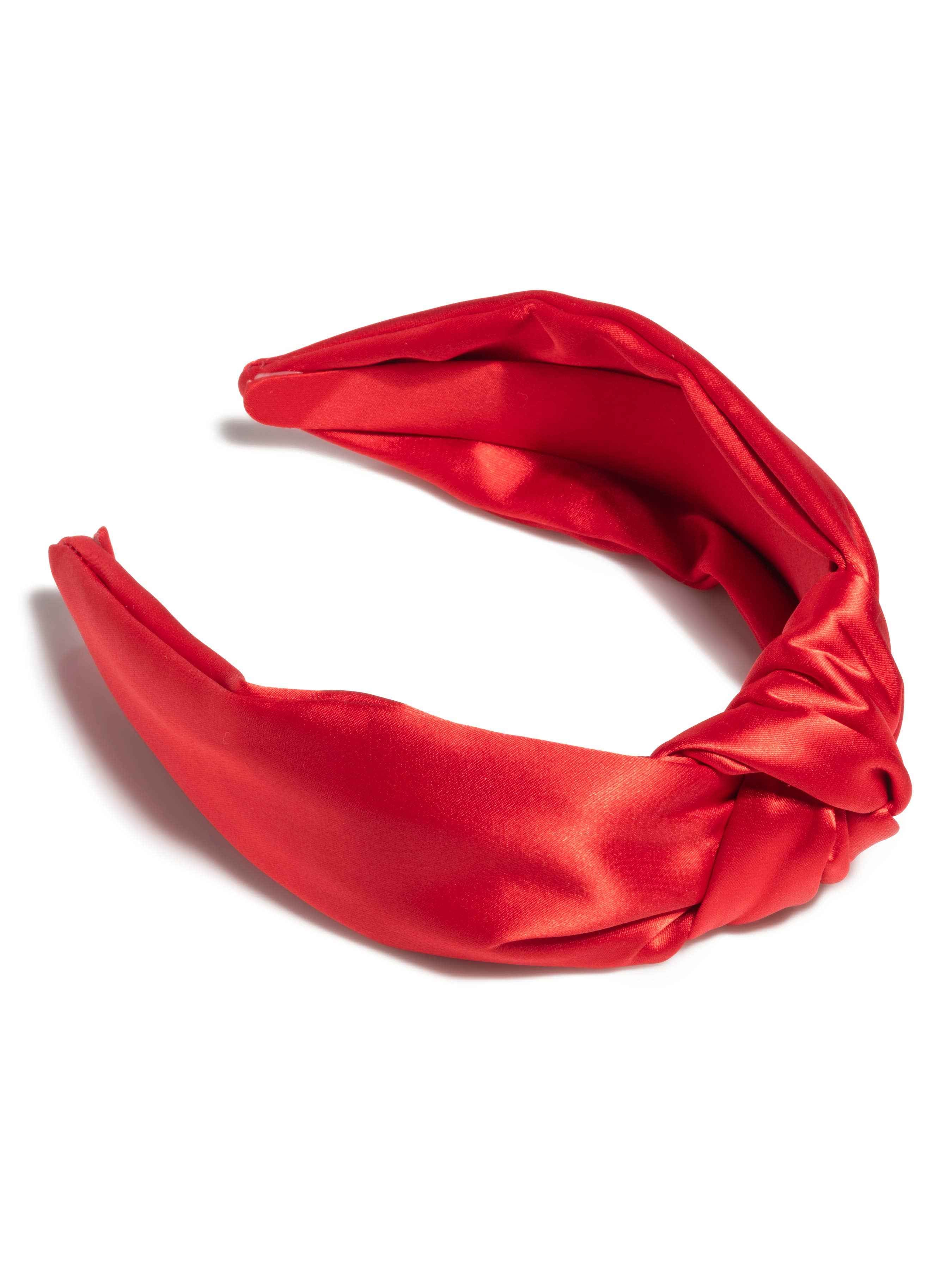 SATIN KNOTTED HEADBAND