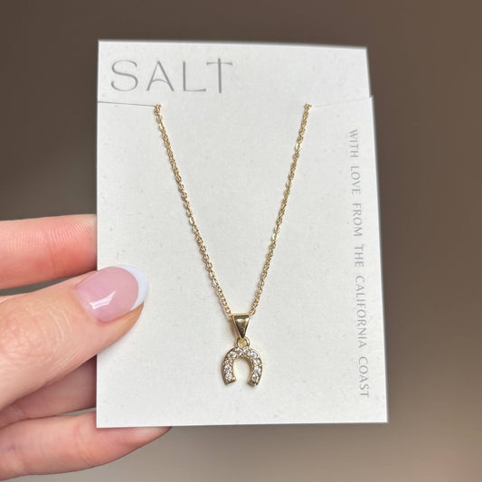 Lucky Girl Horseshoe Necklace