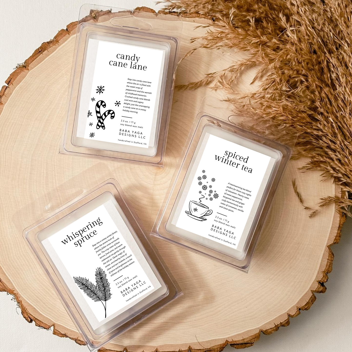 Candy Apple Wax Melts, Christmas Peppermint Holiday Gift