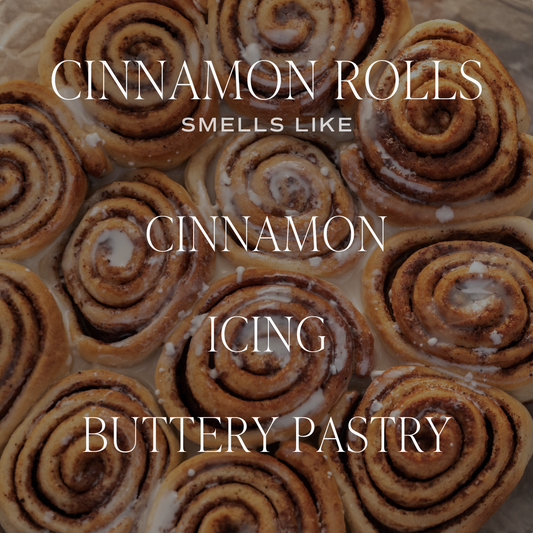 Cinnamon Rolls 15 oz Soy Candle - Fall Decor & Gifts