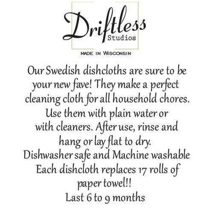 Western Boot Coral Patterned Swedish Dish Cloths