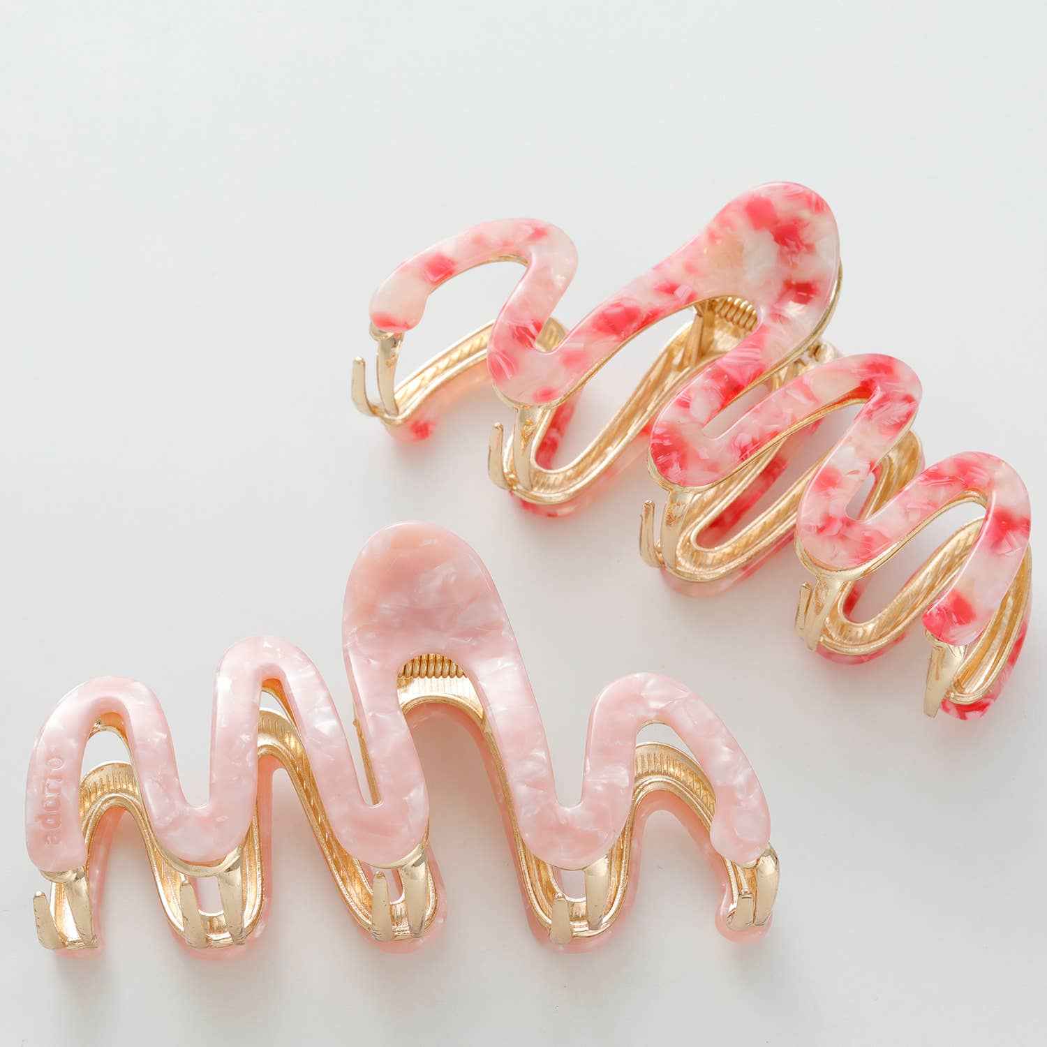 3 Pack Willow Rosé Claw Clip