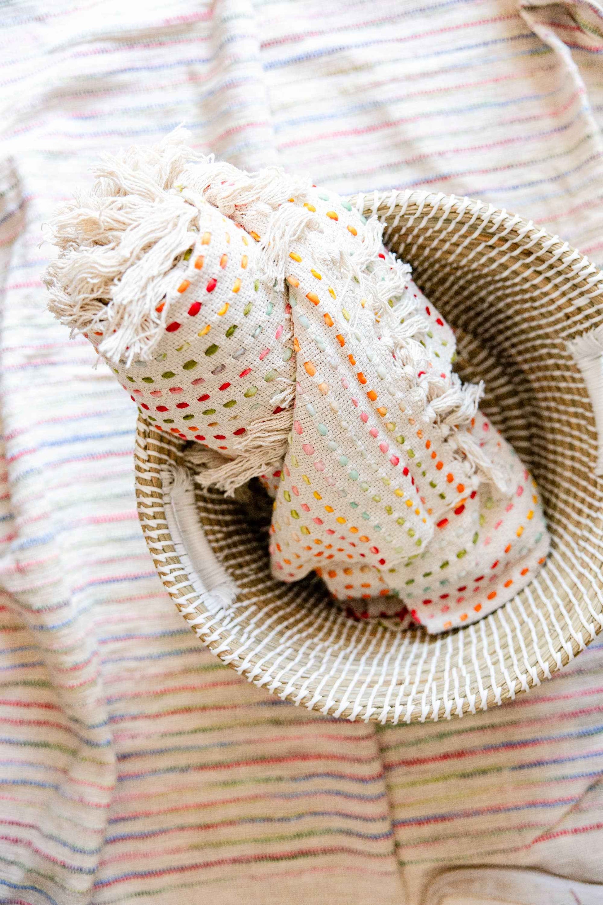 Handwoven Confetti Throw