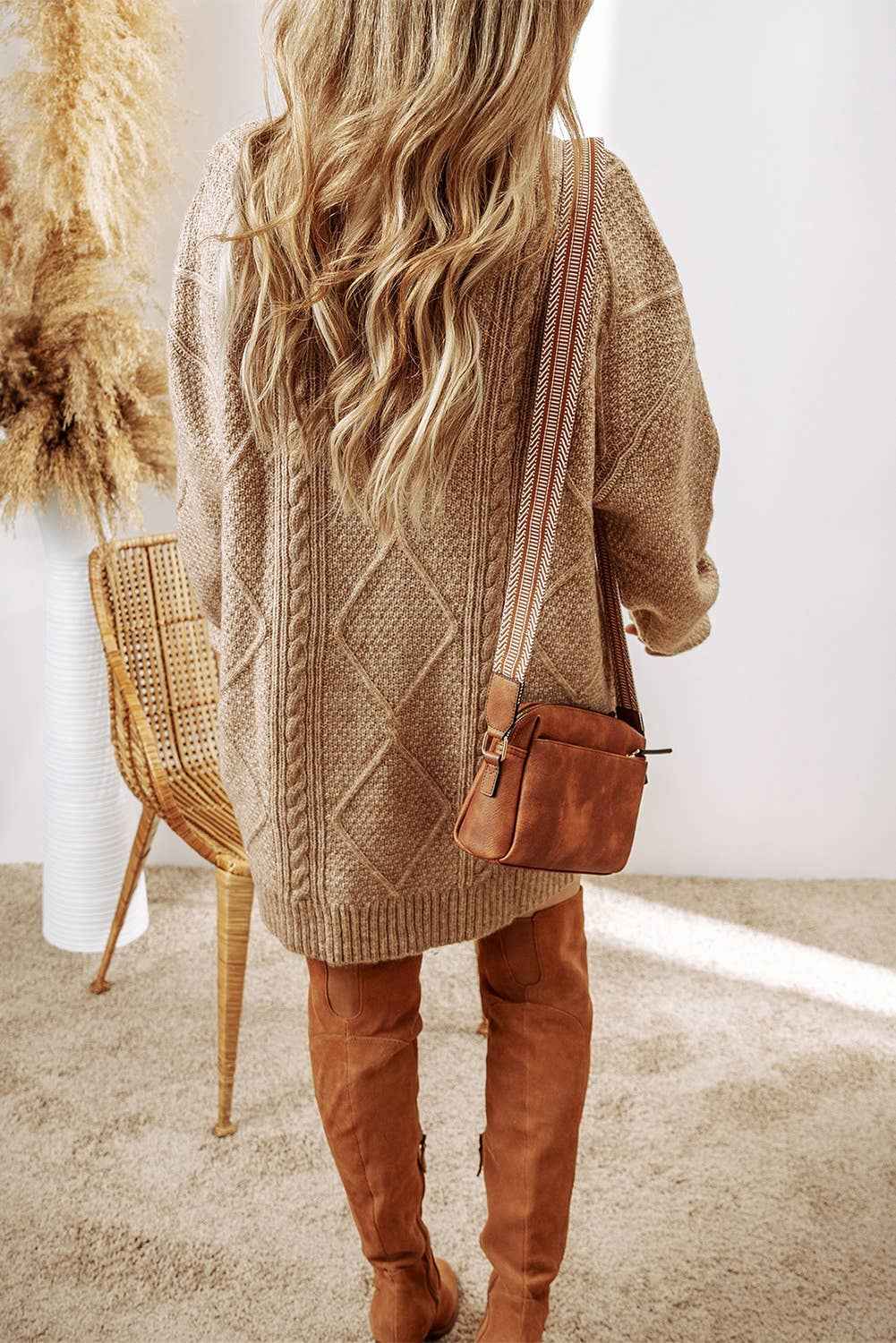 Whispered Warmth Sweater Dress