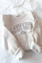 Lake Life Sweatshirt | The Envy Co - mauve sweatshirt - lake life - summer evening sweater - super soft sweatshirt. - unisex lake life sweatshirt - lake life