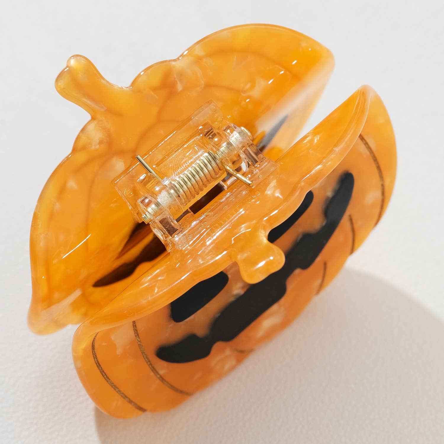 Jack O Lantern Claw Clip