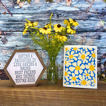 Daisy Blue Sky Swedish Dishcloths