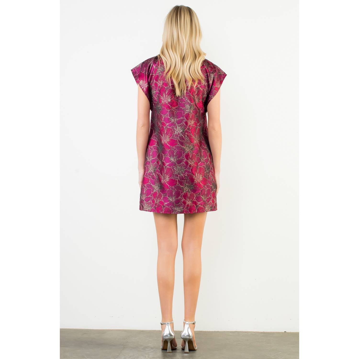 Crimson Bloom Dress - The Envy Co