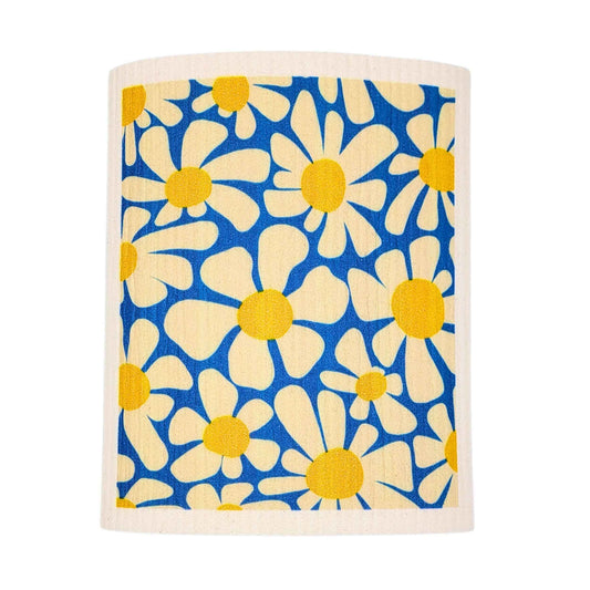 Daisy Blue Sky Swedish Dishcloths- Summer Decor