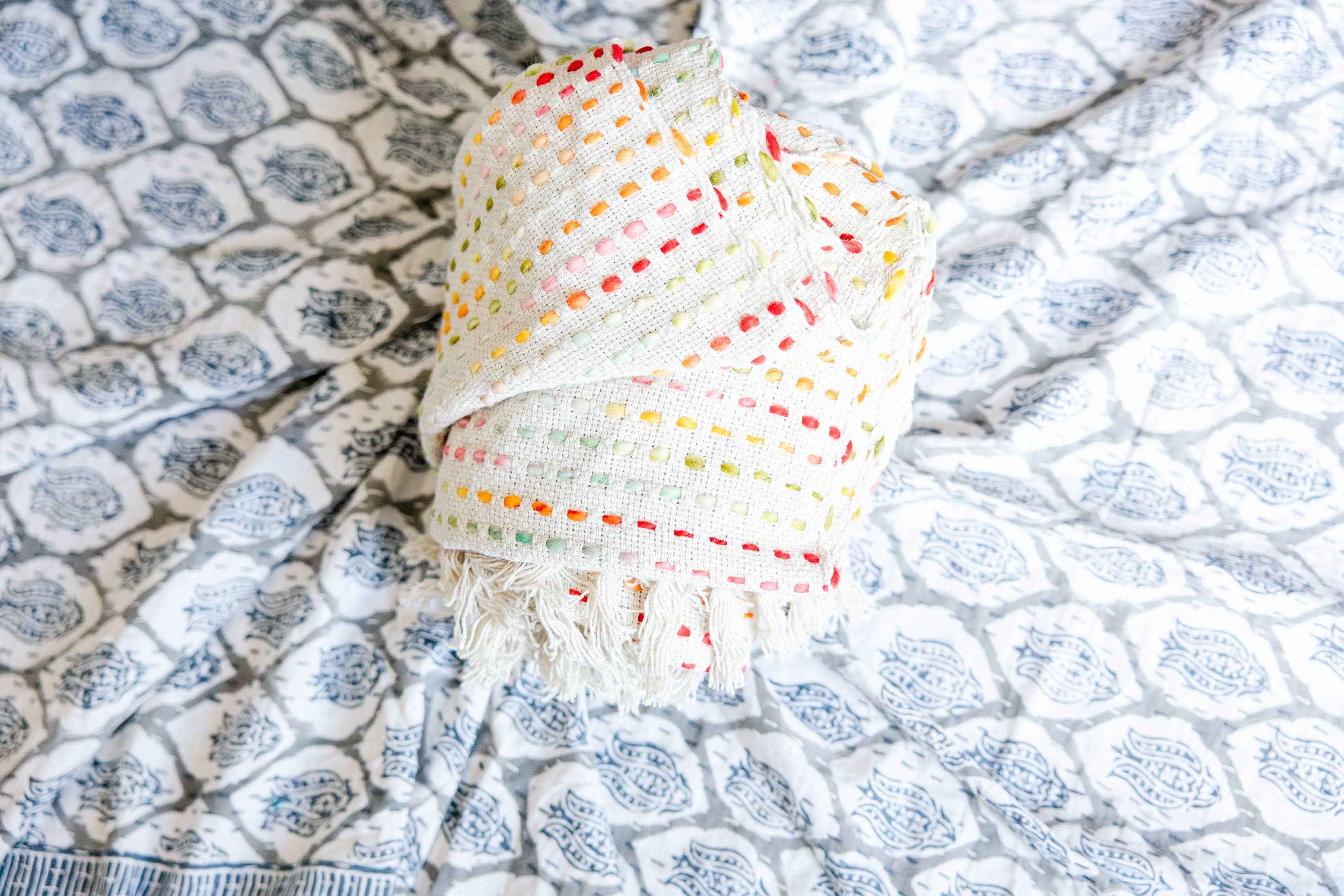 Handwoven Confetti Throw