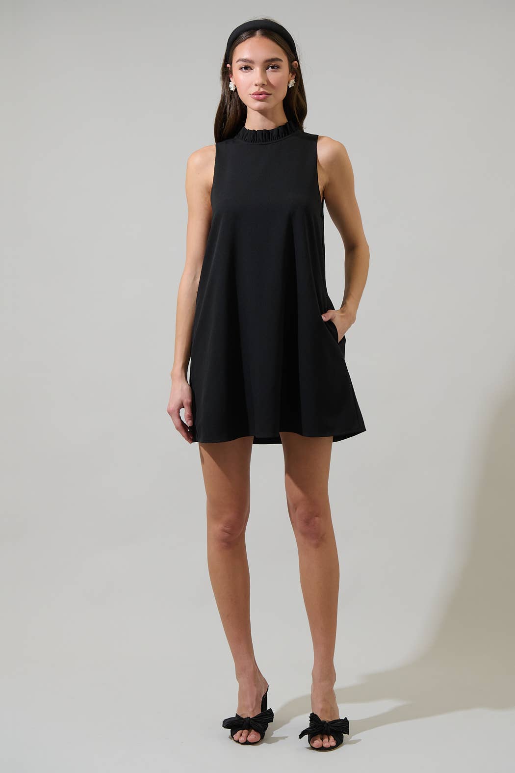 The Black Mini Dress - The Envy Co