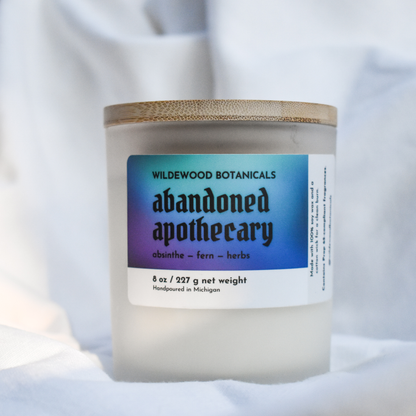 Abandoned Apothecary Soy Candle 8oz