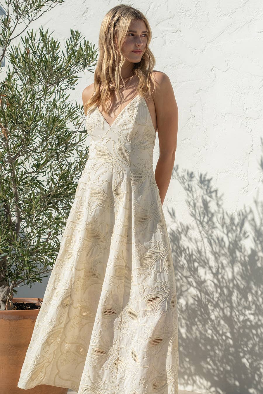Sunlit Strolls Dress - The Envy Co